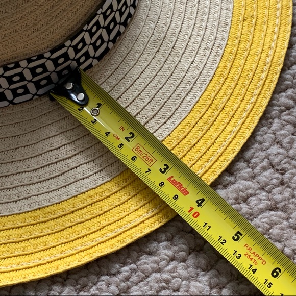 Gymboree Kid Girl Large Brim Straw Hat 🌼 Size Large (10-12) - Picture 10 of 10